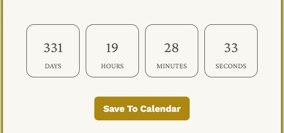 Menggunakan Fitur Countdown dalam Undangan Digital