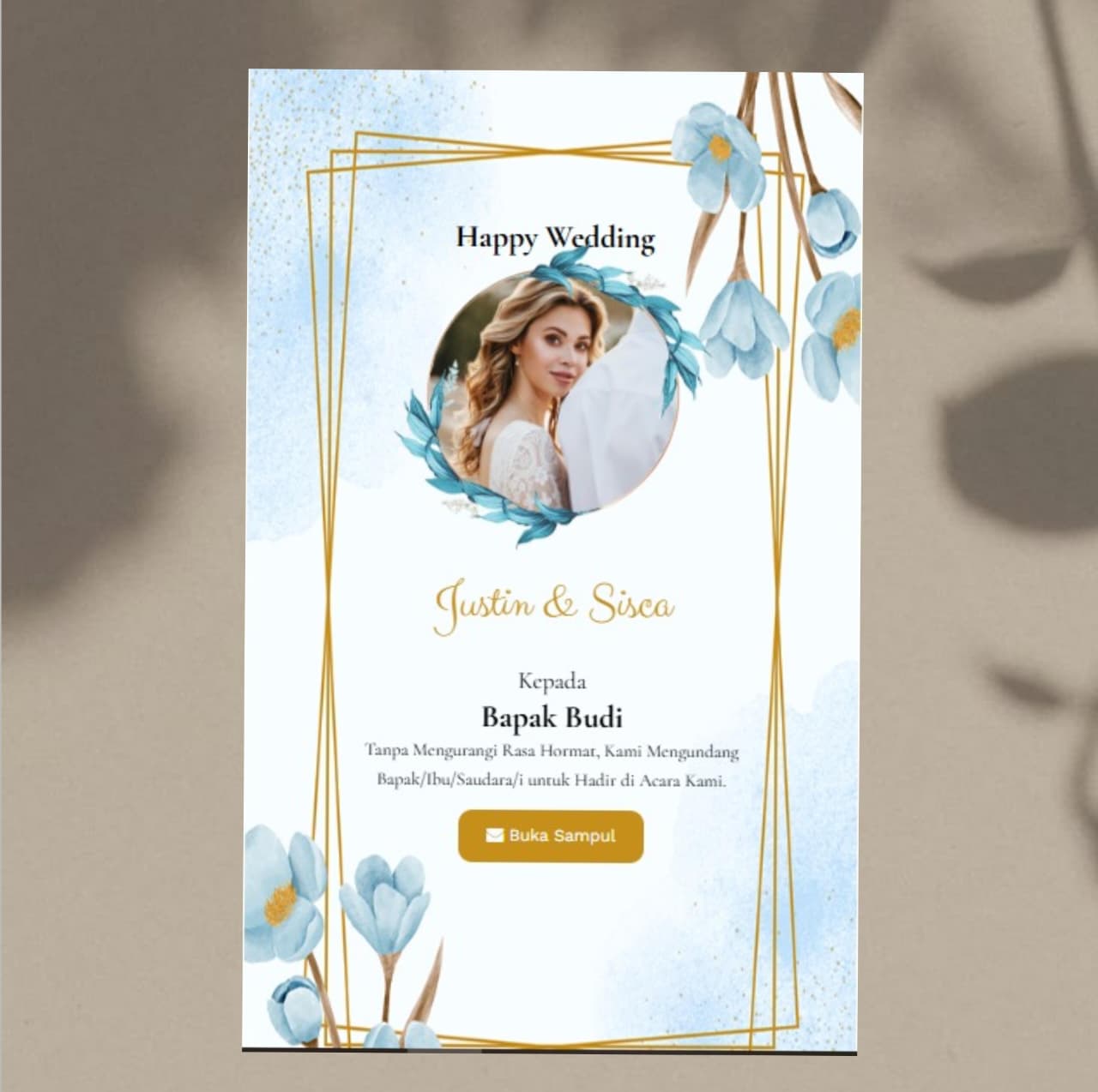 Personal Branding dalam Undangan Pernikahan Digital