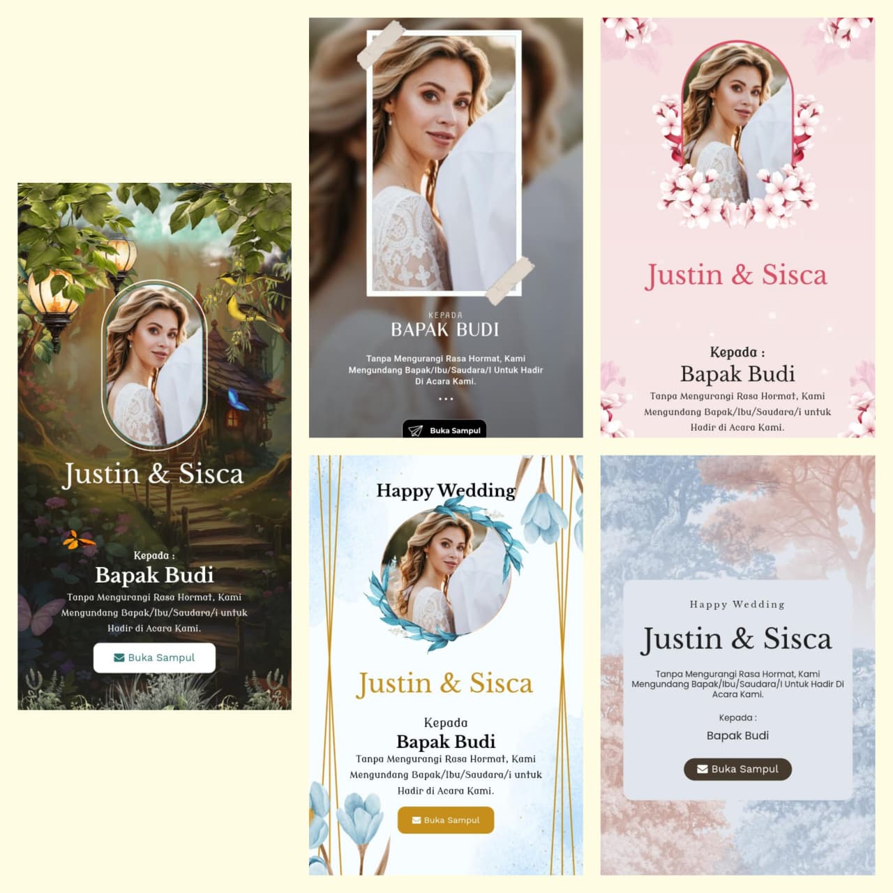 Tren Desain Undangan Digital yang Sedang Hits