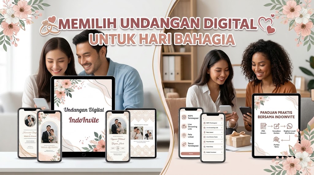 Memilih Undangan Digital untuk Hari Bahagia: Panduan Praktis Bersama IndoInvite